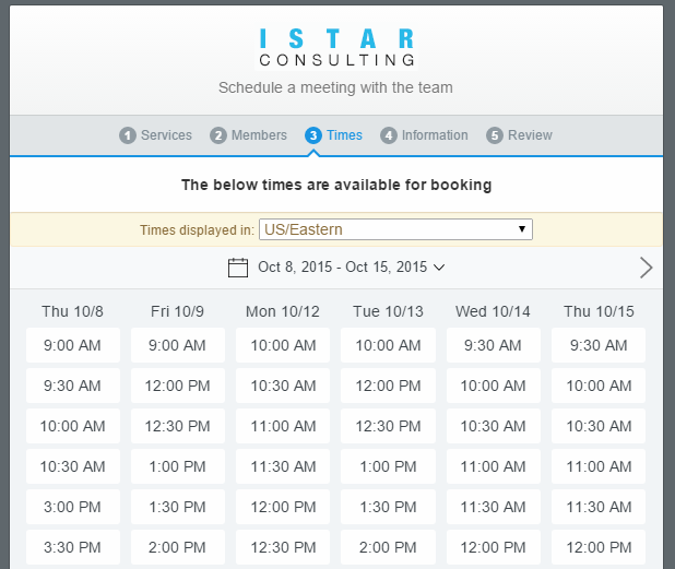 appointment scheduling app