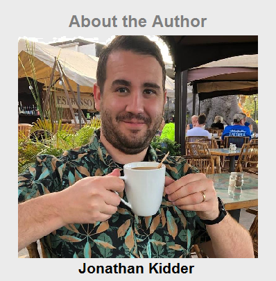 Jonathan Kidder Author