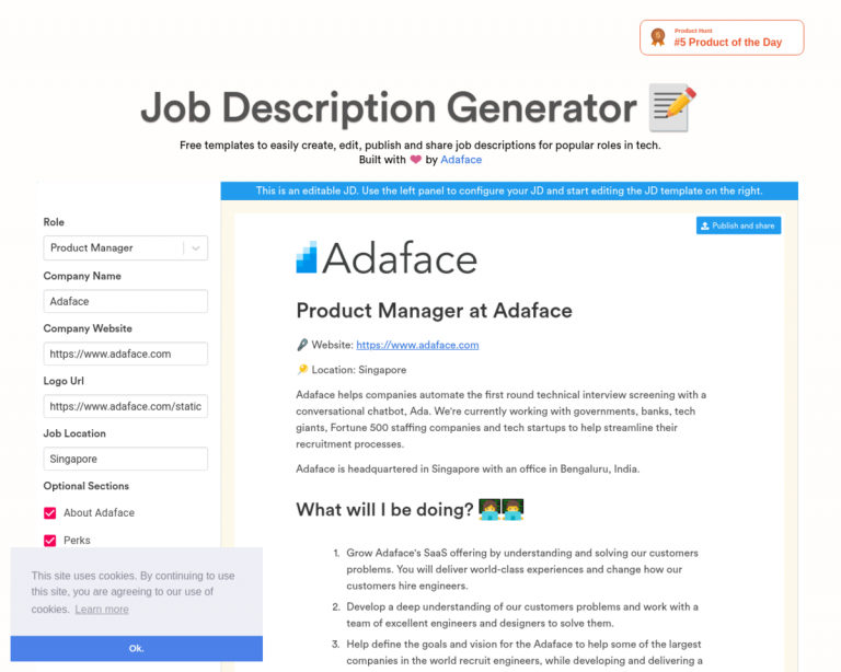 resume job description generator