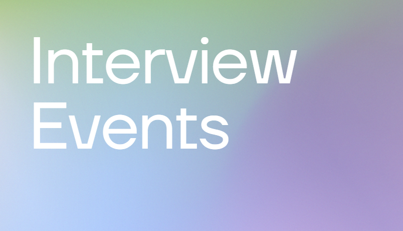 Interviewing Events: How to manage multiple interviewers and candidates well